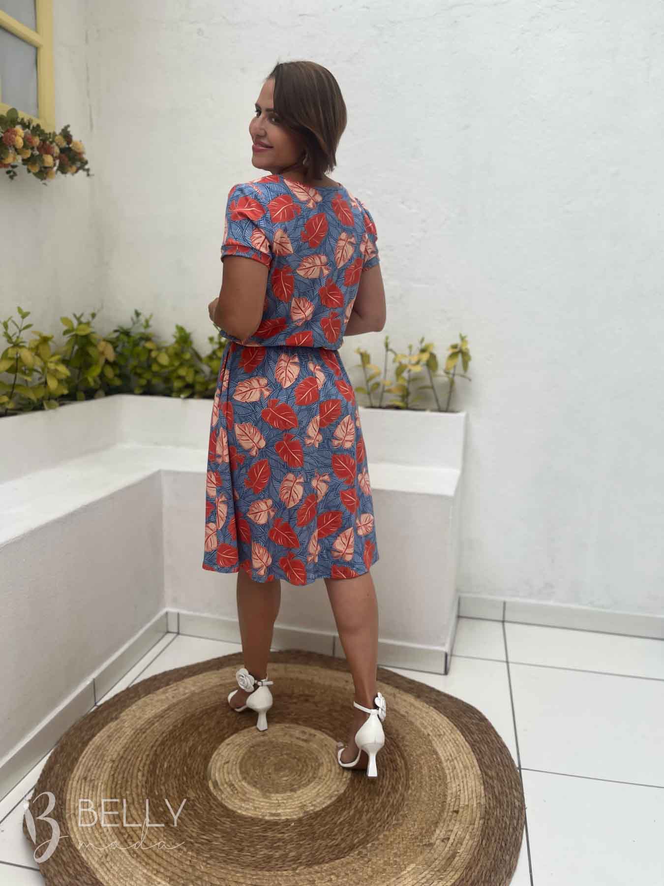 Vestido Angélica Estampado