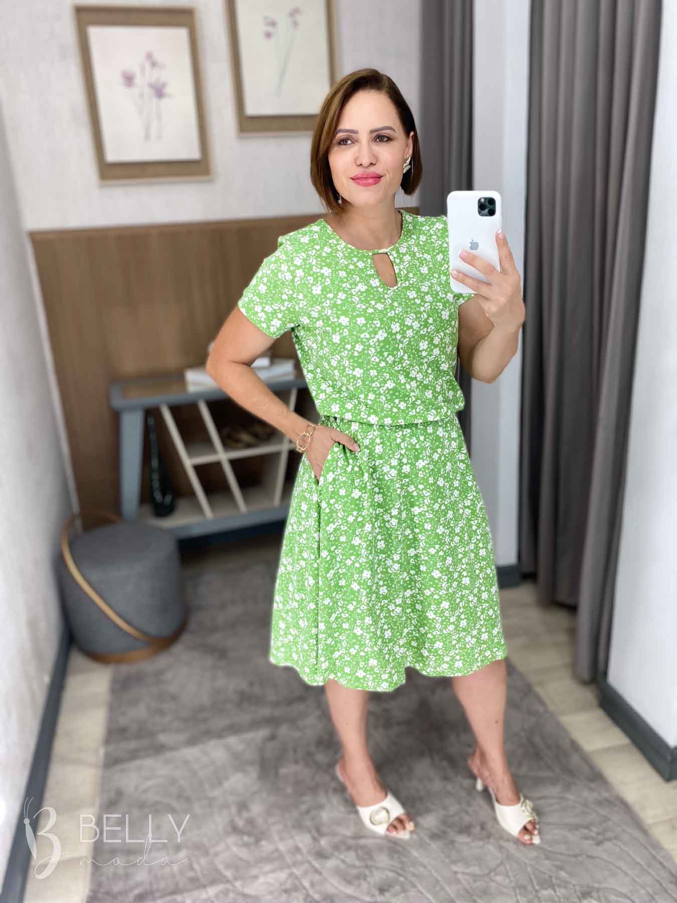 Vestido Angélica Estampado