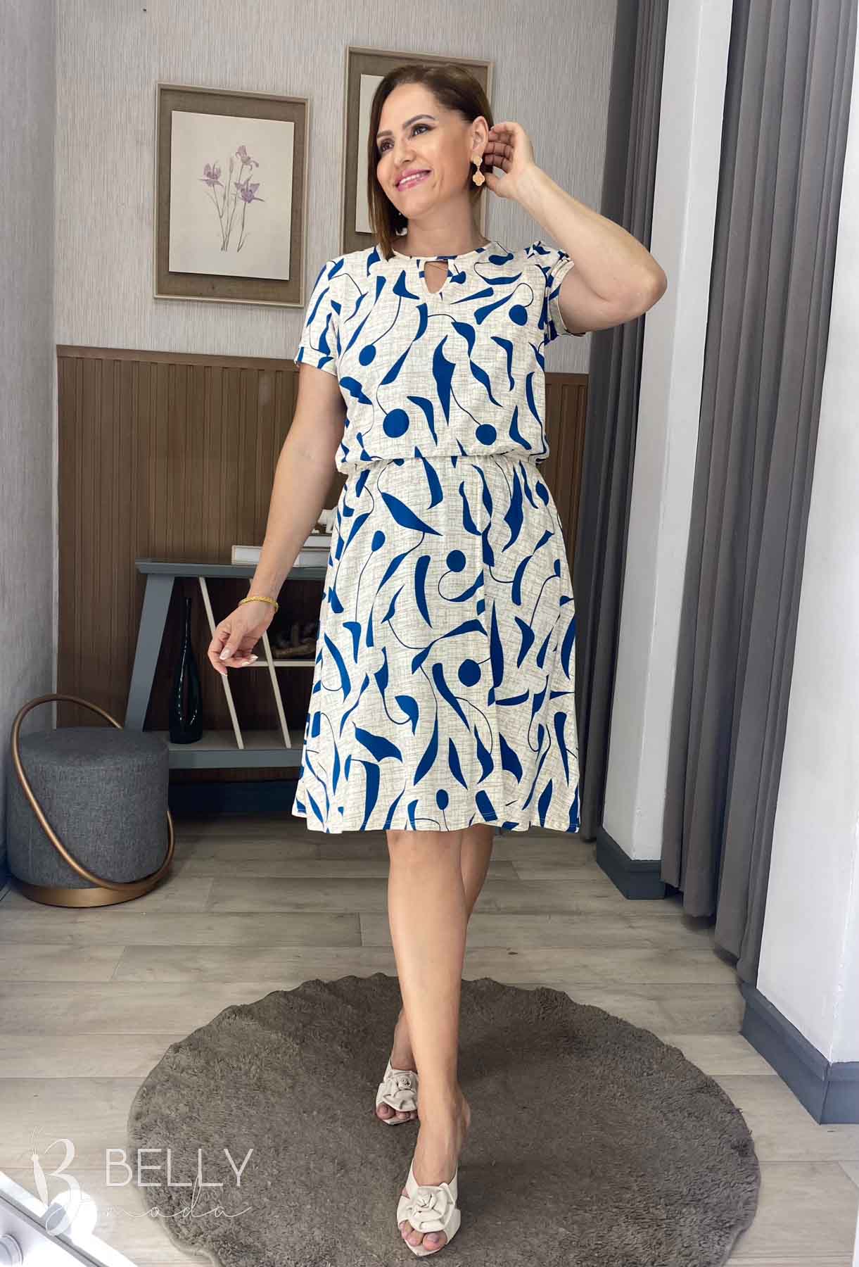Vestido Angélica Estampado