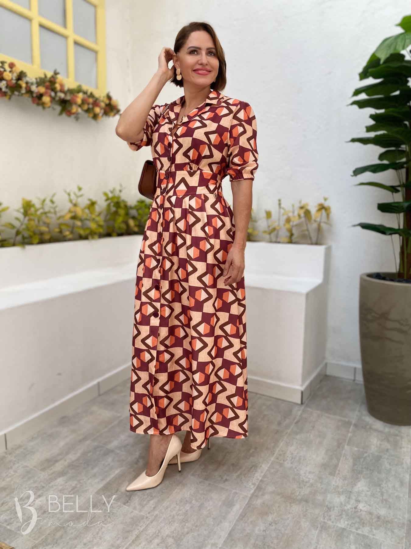 Vestido Gisele Max Midi