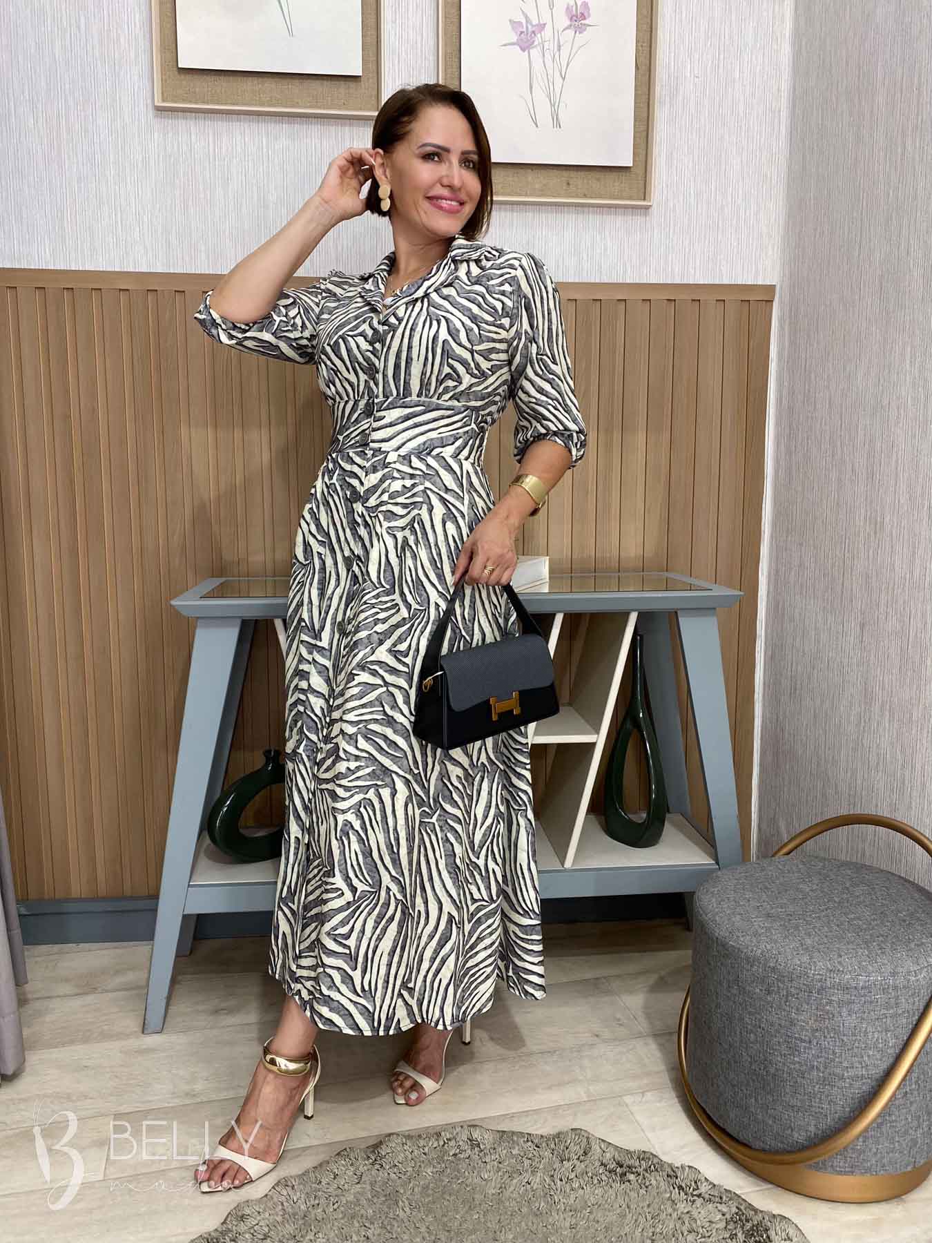 Vestido Gisele Max Midi