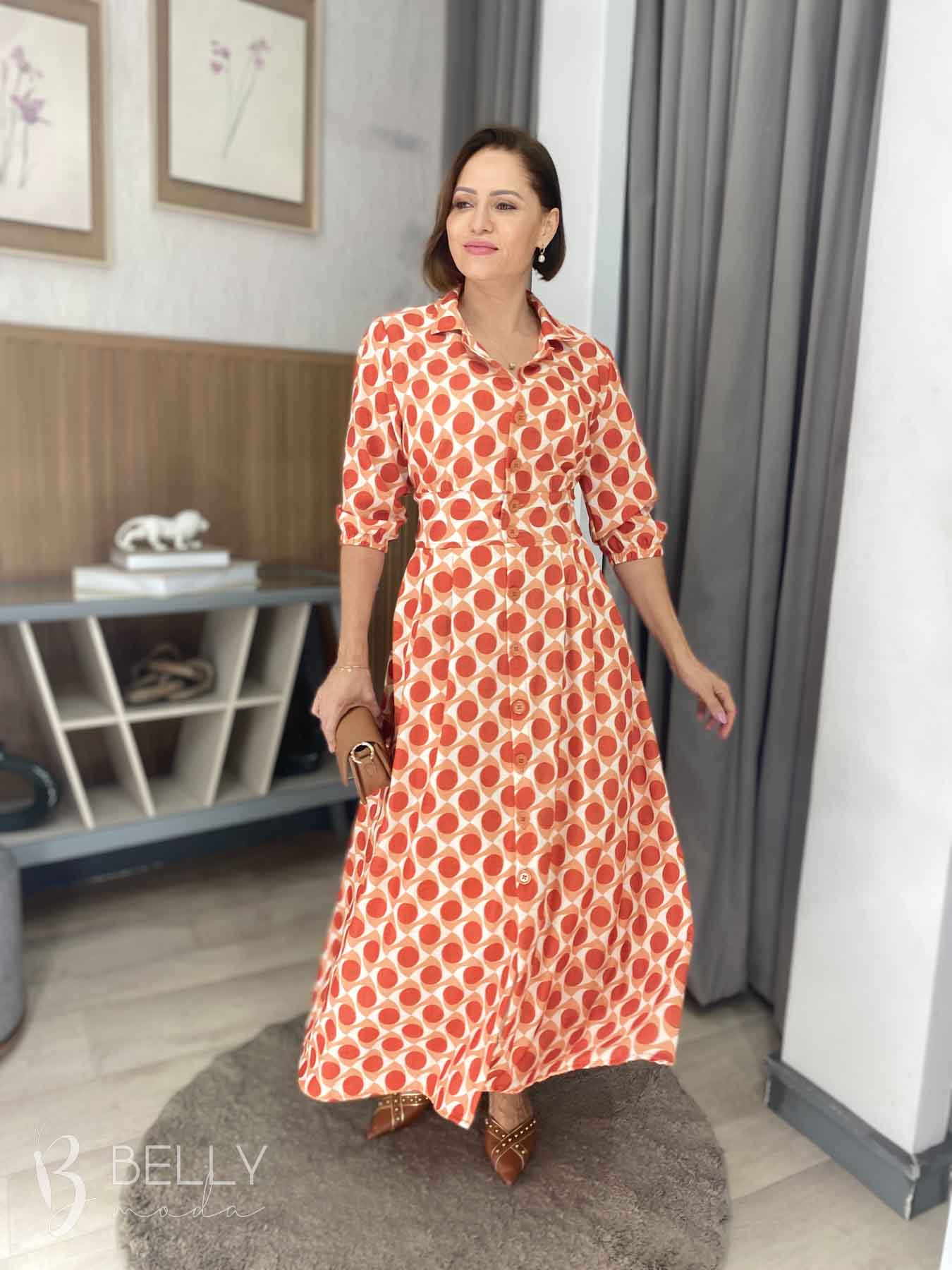 Vestido Gisele Max Midi
