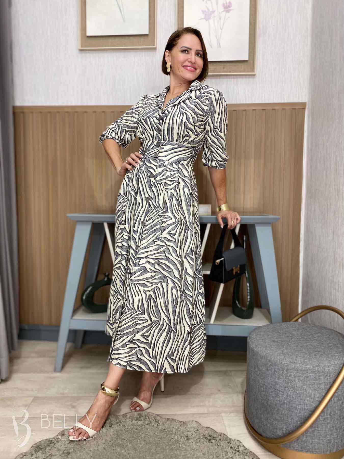 Vestido Gisele Max Midi