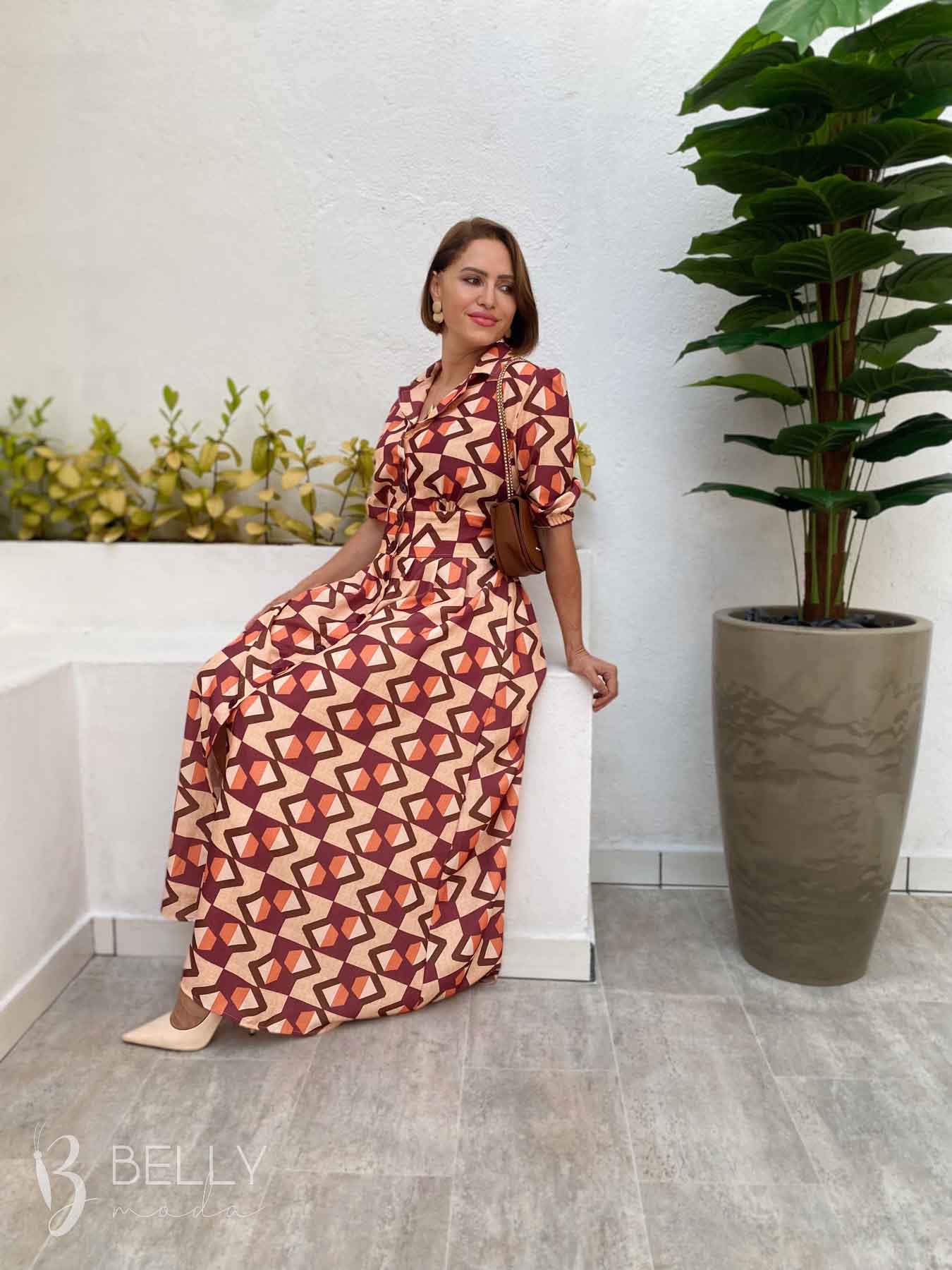 Vestido Gisele Max Midi