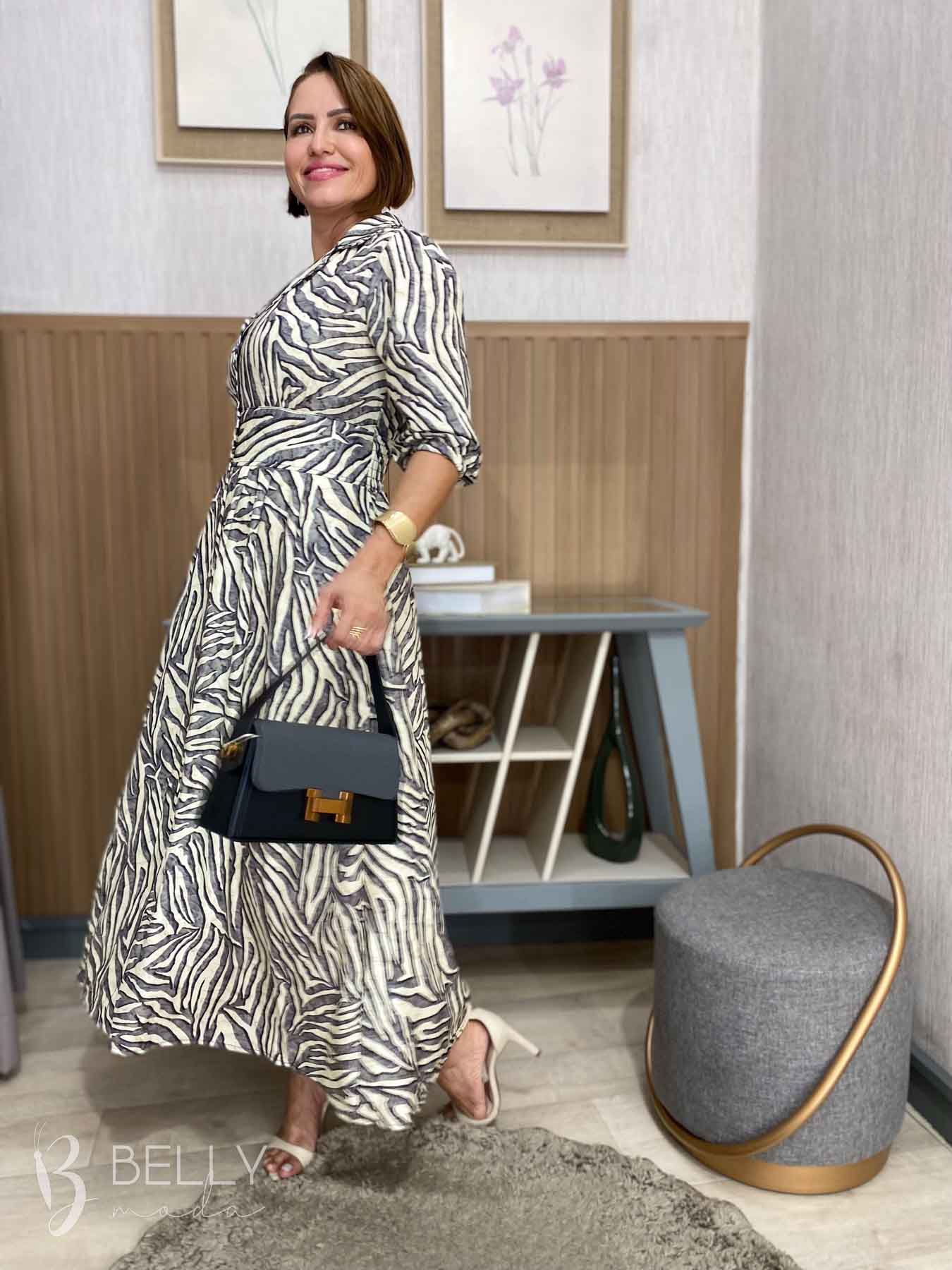 Vestido Gisele Max Midi