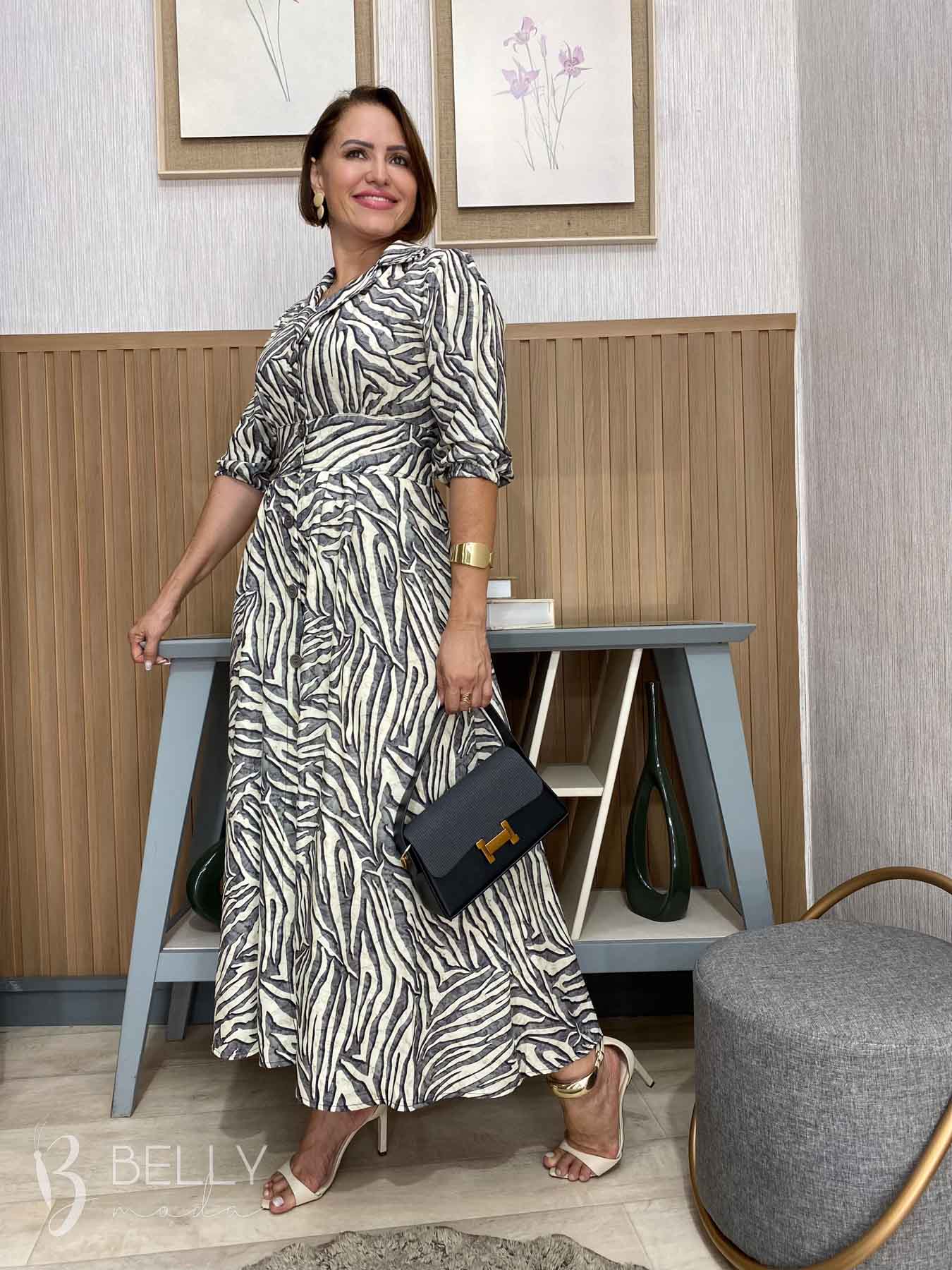 Vestido Gisele Max Midi