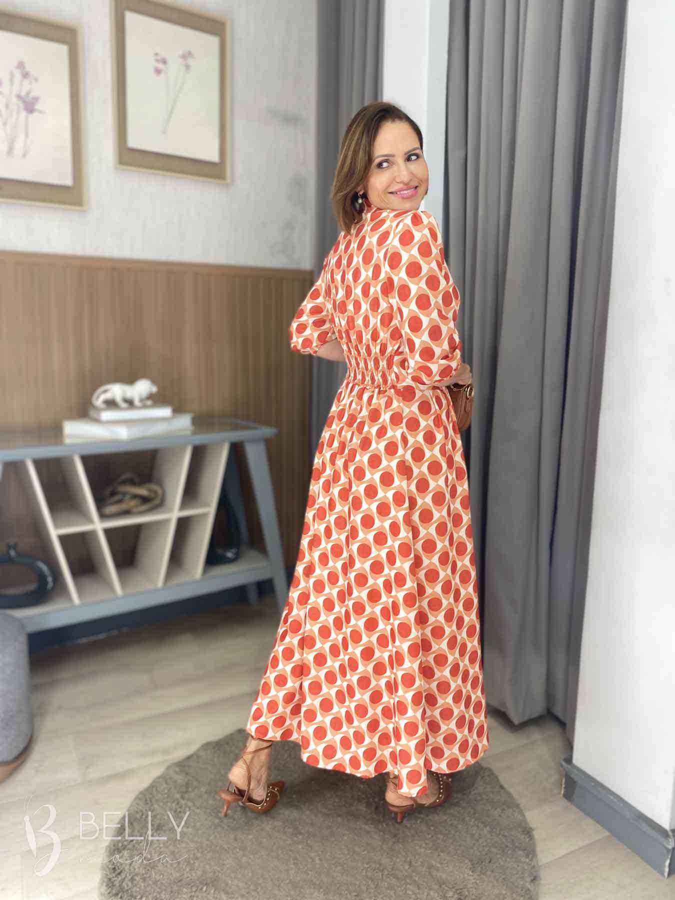 Vestido Gisele Max Midi