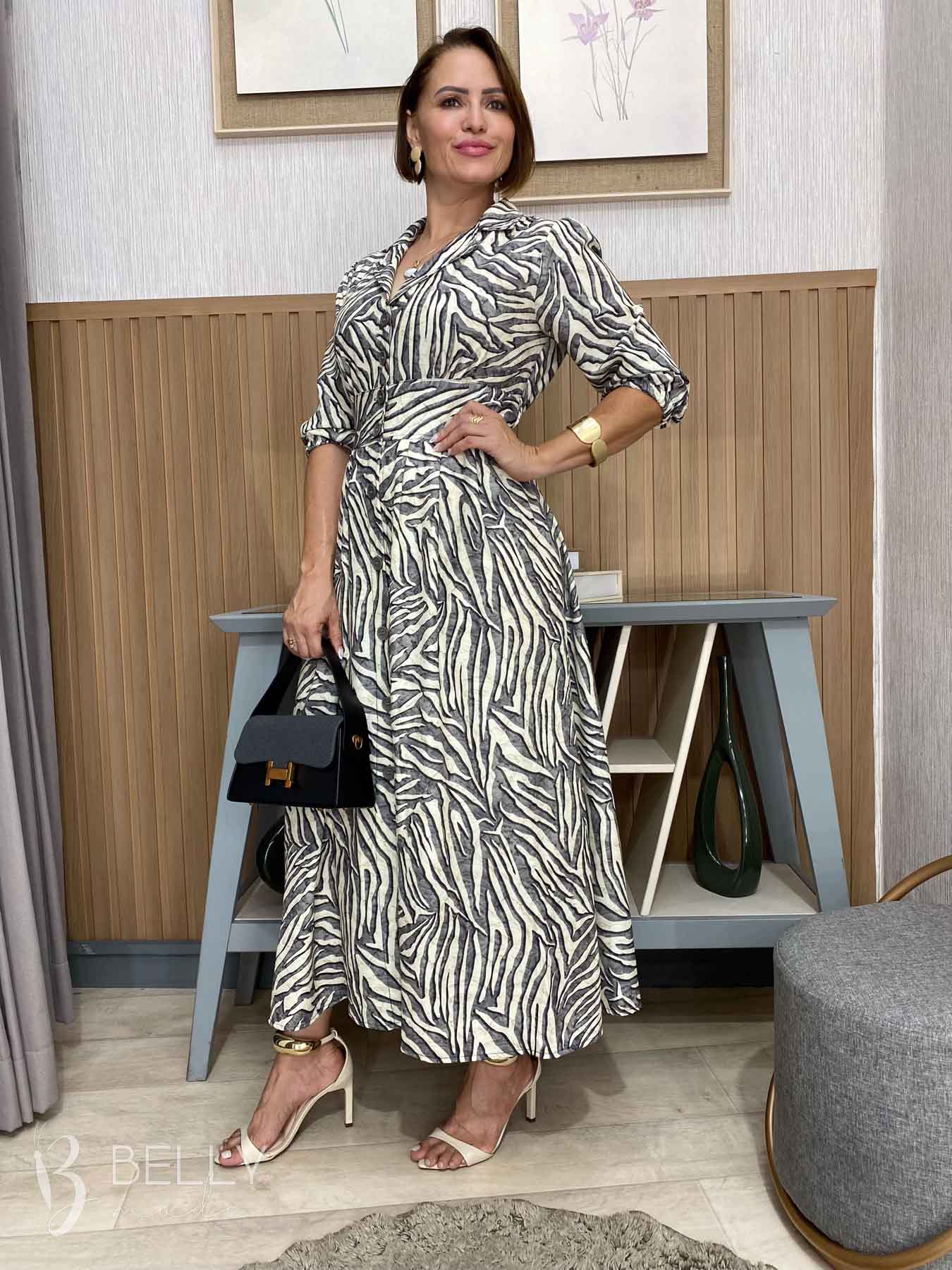 Vestido Gisele Max Midi