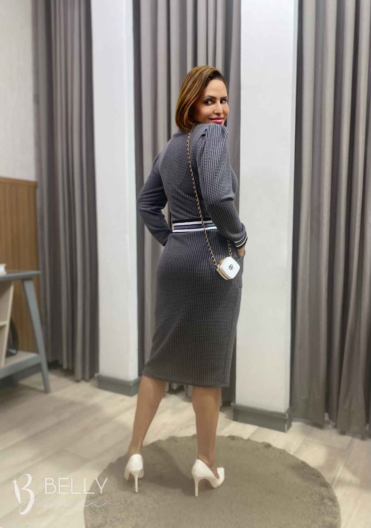 Vestido Katiusse Manga Longa