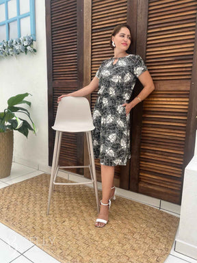 Vestido Angélica Estampado