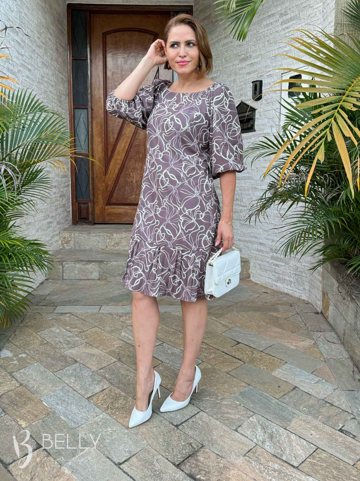 Vestido Carmem Estampado