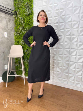 Vestido Ester Manga Longa