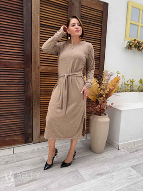 Vestido Ester Manga Longa